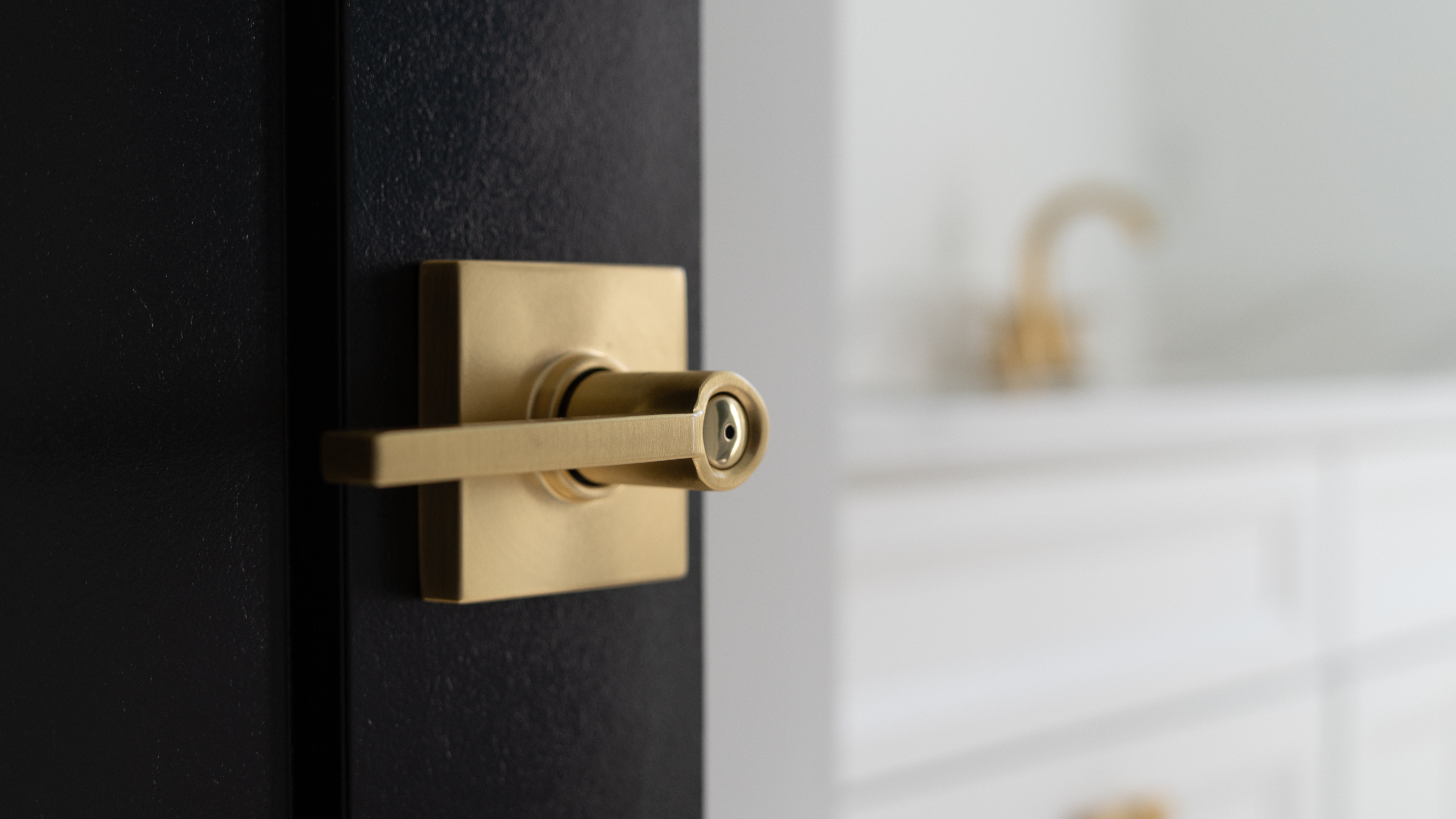 Doors, frames, and hardware staged for delivery